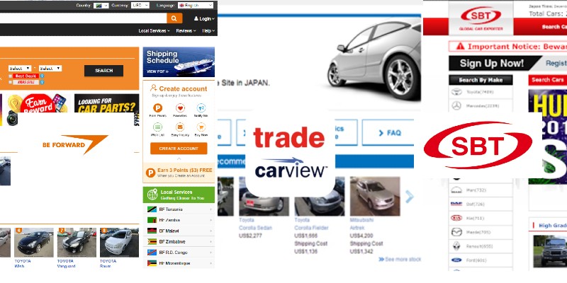 Japanese car import websites